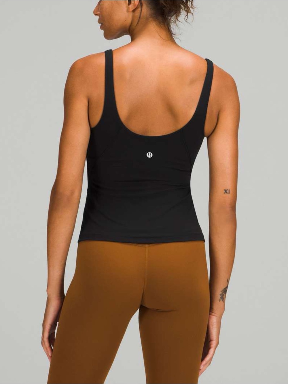 Lululemon Align Waist-Length Tank Top Sz 8 In Black - Picture 2 of 6